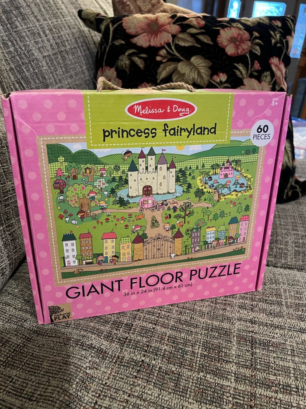 Melissa & Doug Princess Fairyland Giant Floor Puzzle
